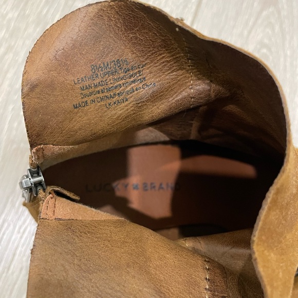 Lucky Brand ankle booties size 8.5 - Picture 5 of 8
